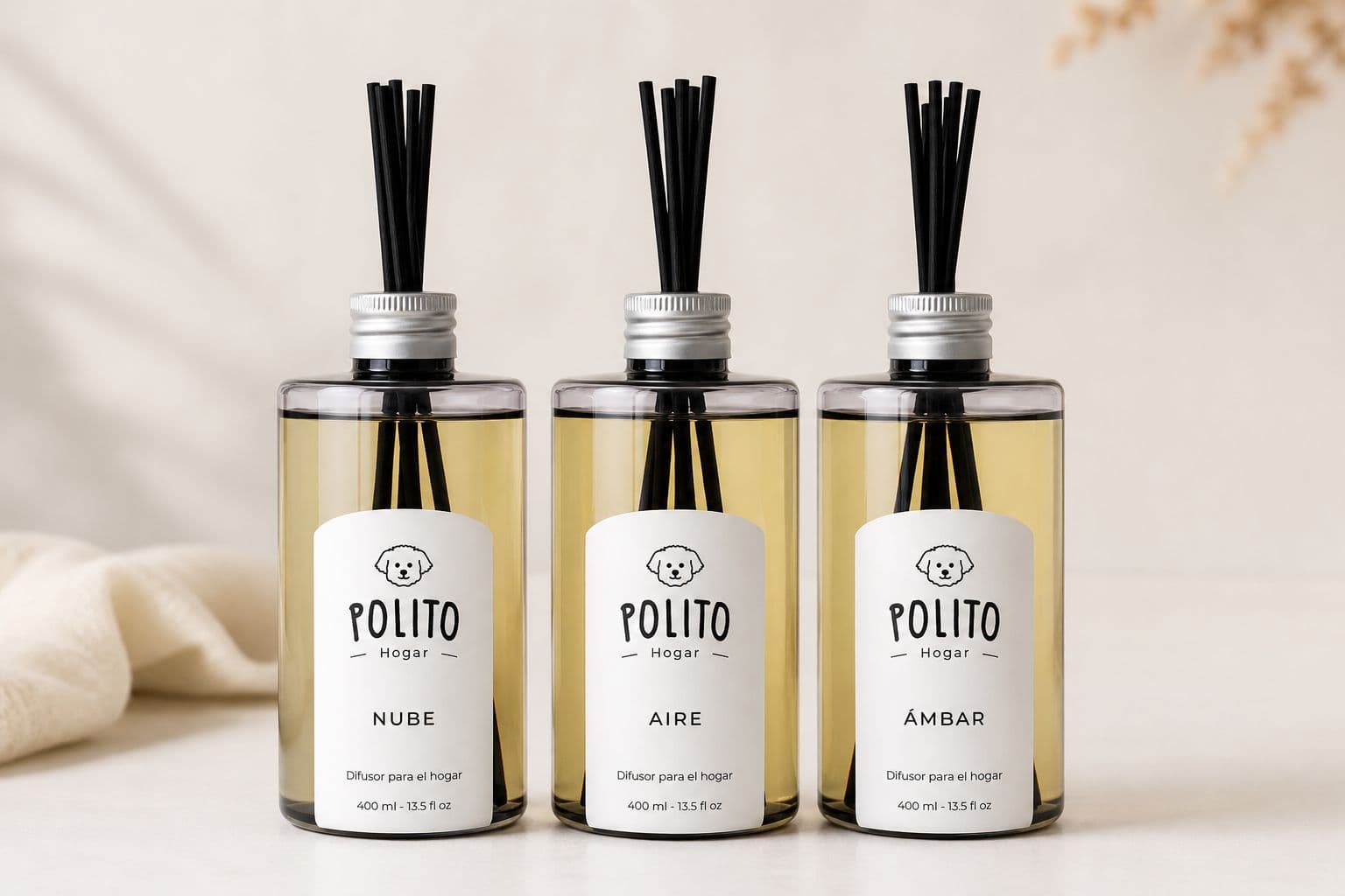 Aromatizador de Ambiente con Varillas de Ratán